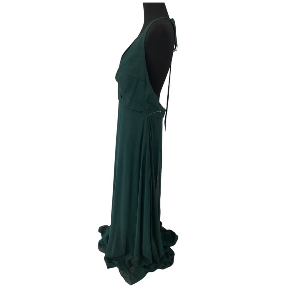 New ~ BIRDY GREY ~ “Moni” emerald green gown 2XL PROM FAST SHIP! - Picture 8 of 11